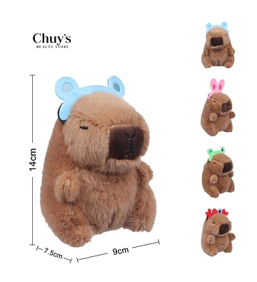 Peluche Capibara con Sombrero - Chuys Beautys | Chuy's Beautys Store