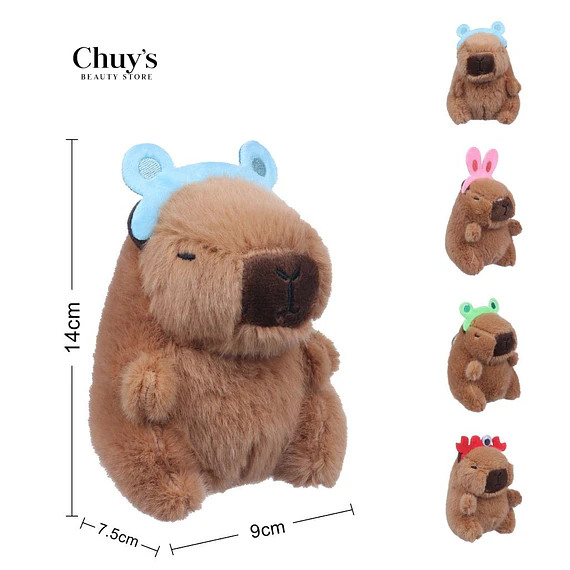 Peluche Capibara con Sombrero