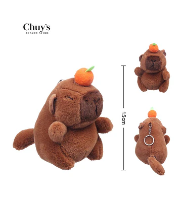 Llavero Peluche Nutria - Chuys Beautys | Chuy's Beautys Store