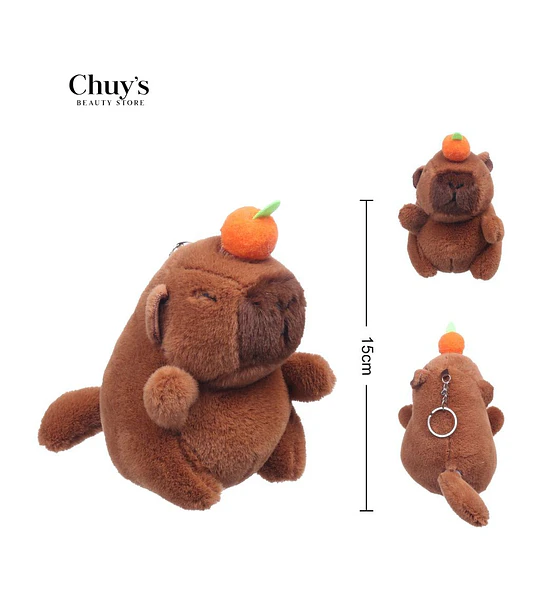 Llavero Peluche Nutria