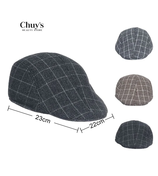 Gorra Clásica de Cuadros