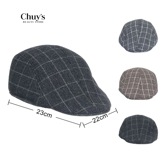 Gorra Clásica de Cuadros