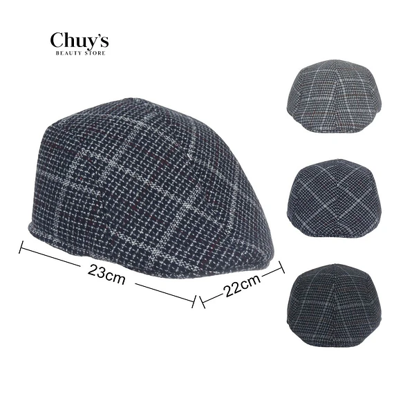Gorra Clásica de Cuadros