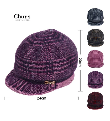 Gorra de Lana con Detalle de Lazo - Chuys Beautys | Chuy's Beautys Store