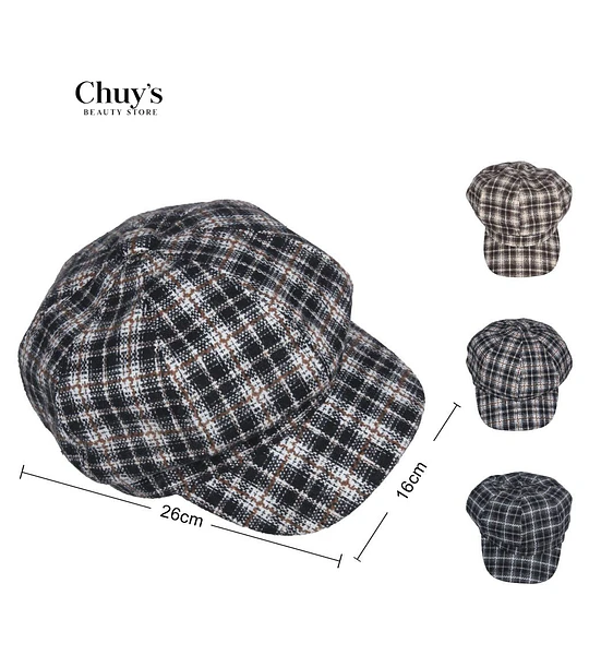 Gorra De Cuadros