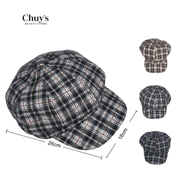 Gorra De Cuadros