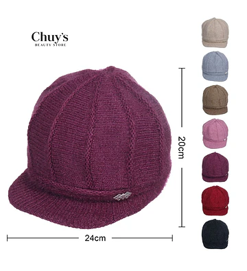 Gorro De Lana Con Visera - Chuys Beautys | Chuy's Beautys Store