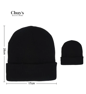 Gorro De Lana Negro - Chuys Beautys | Chuy's Beautys Store