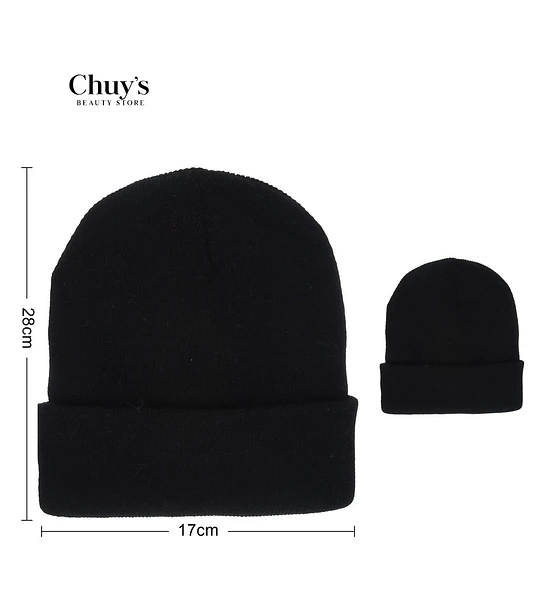 Gorro De Lana Negro