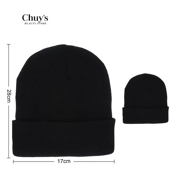 Gorro De Lana Negro