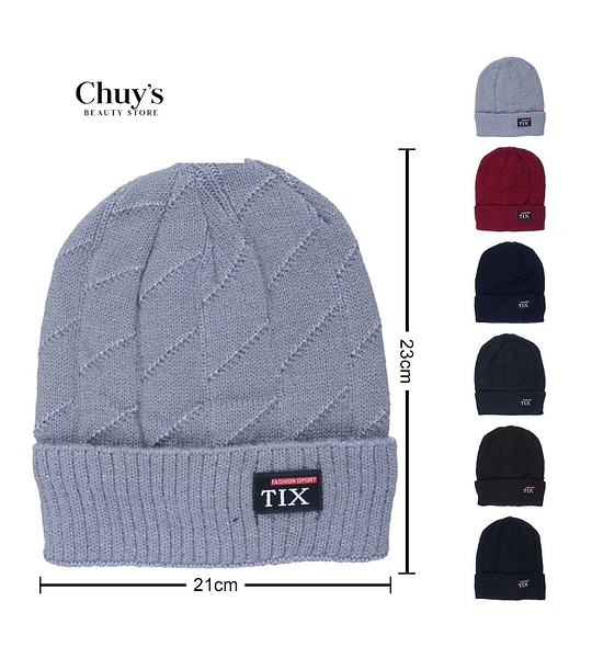 Gorro De Lana Tejido