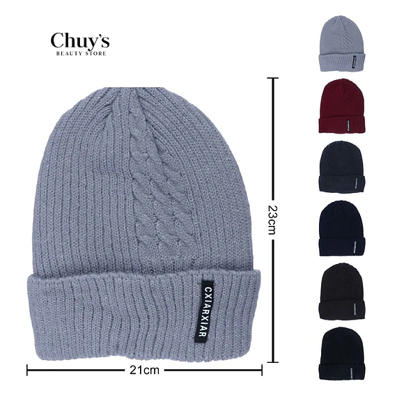 Gorro de Lana Tejido
