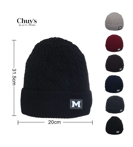 Gorro De Lana Tejido