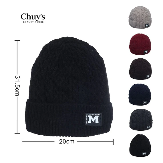 Gorro De Lana Tejido