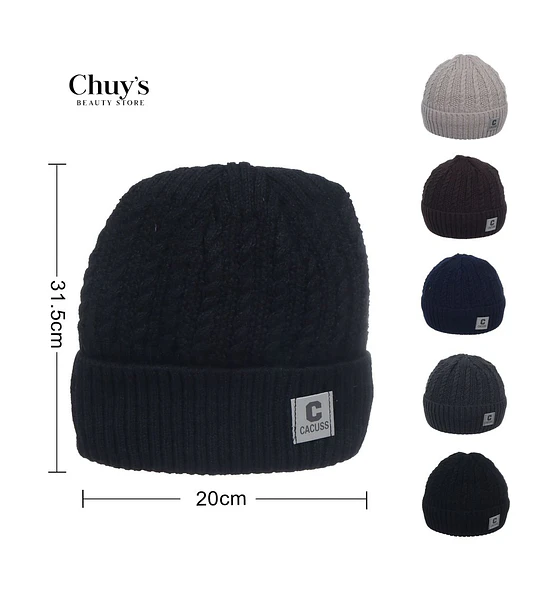 Gorro De Lana Tejido