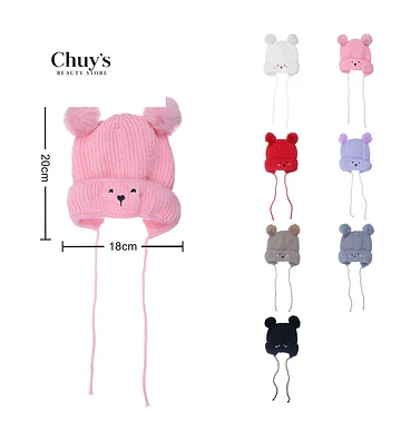 Gorro de Invierno con Orejas - Chuys Beautys | Chuy's Beautys Store