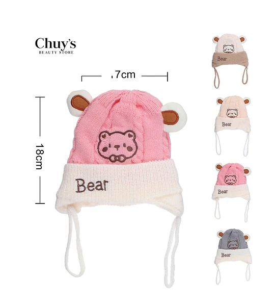 Gorro de Osito con Orejas