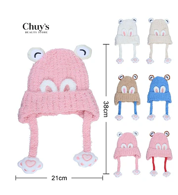 Gorro de Invierno con Orejas de Animales - Chuys Beautys | Chuy's Beautys Store