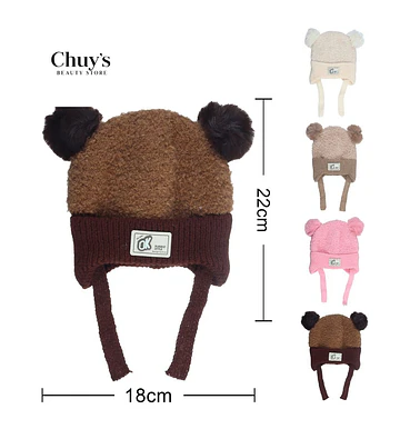 Gorro De Peluche Con Orejas - Chuys Beautys | Chuy's Beautys Store