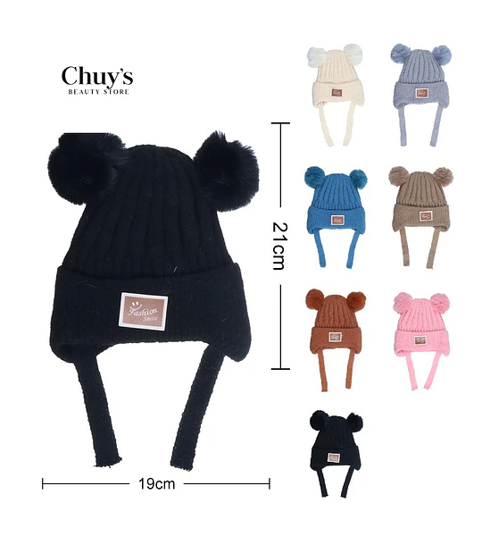 Gorro De Invierno Con Orejas