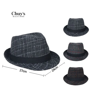 Sombrero Fedora Estilo Clásico - Chuys Beautys | Chuy's Beautys Store