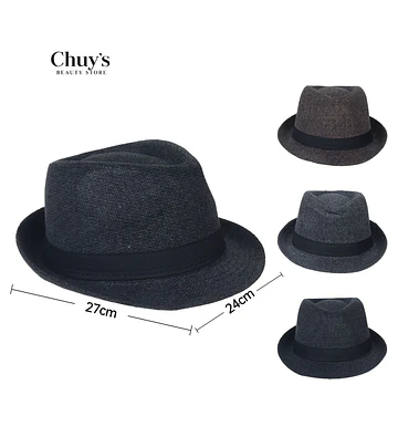Sombrero Fedora de Tela - Chuys Beautys | Chuy's Beautys Store