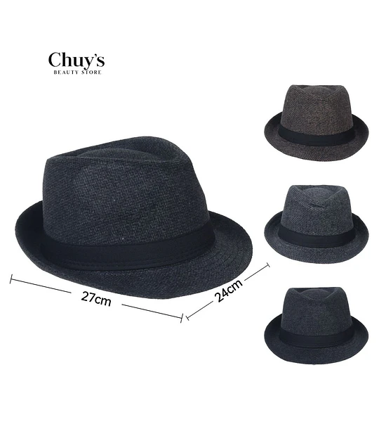 Sombrero Fedora de Tela
