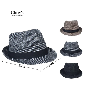 Sombrero De Moda Estilo Fedora - Chuys Beautys | Chuy's Beautys Store