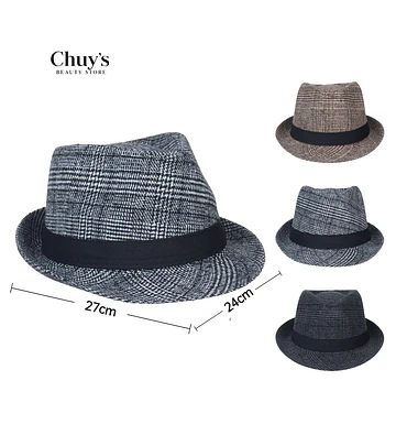 Sombrero Fedora Estilo Clásico - Chuys Beautys | Chuy's Beautys Store