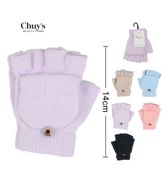 Guantes Sin Dedos de Lana