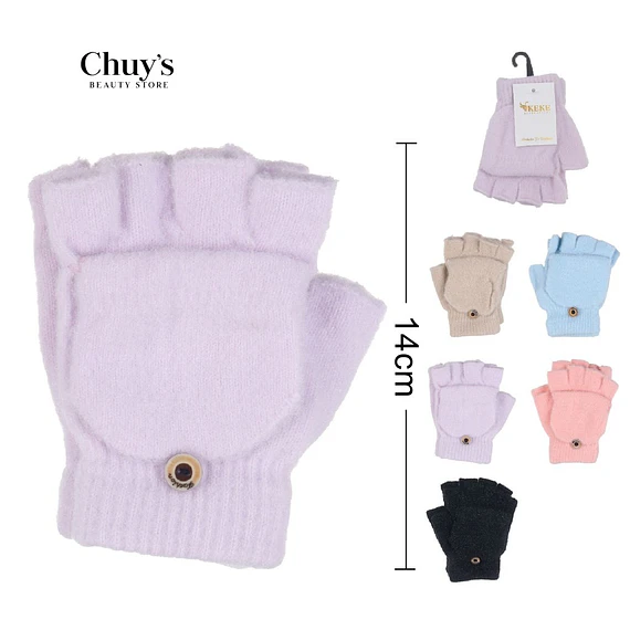 Guantes Sin Dedos de Lana