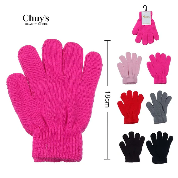 Guantes De Lana Coloridos