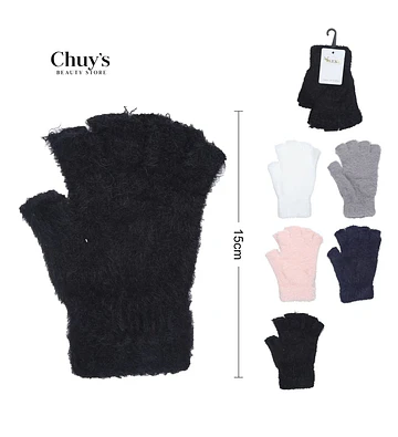 Guantes Sin Dedos de Peluche - Chuys Beautys | Chuy's Beautys Store