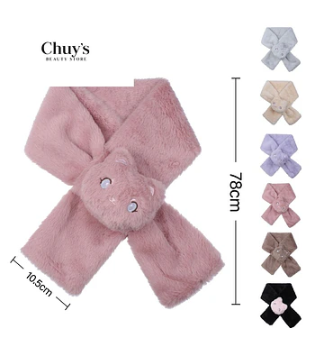 Bufanda De Peluche Con Gato - Chuys Beautys | Chuy's Beautys Store
