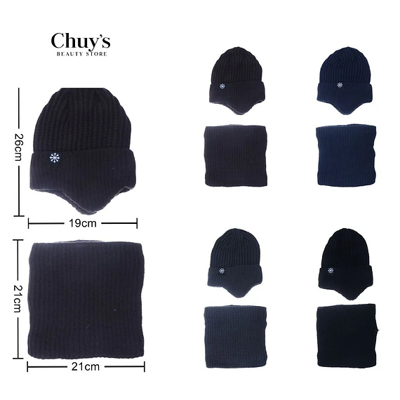 Gorro Y Cuello De Lana