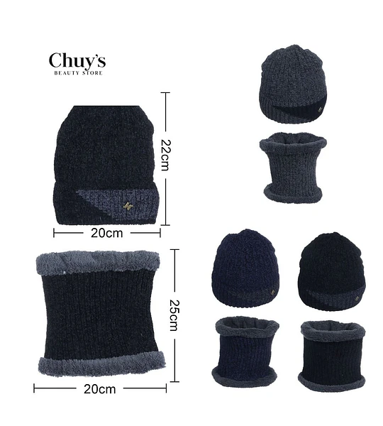 Gorro Y Cuello De Lana