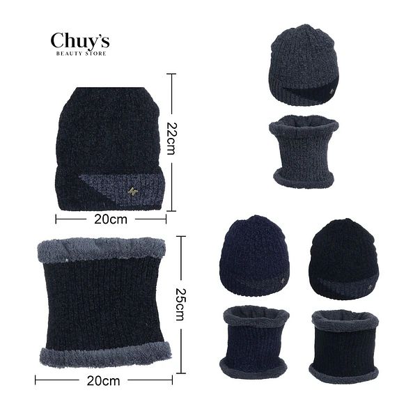 Gorro Y Cuello De Lana