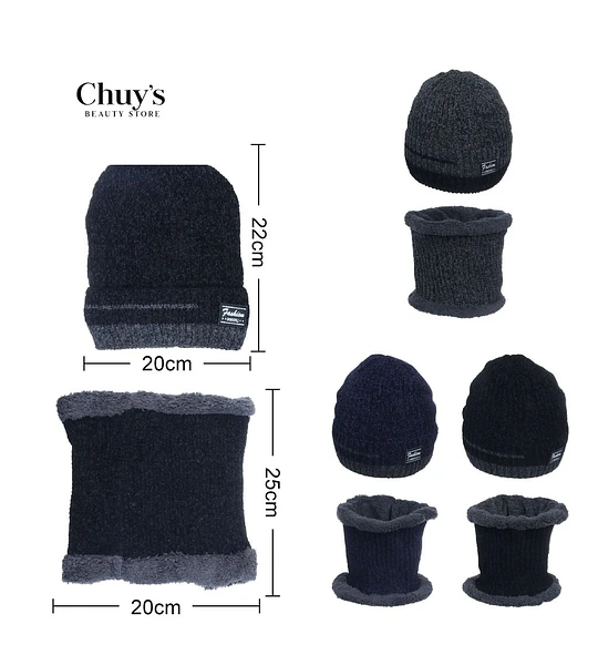 Gorro Y Cuello De Lana