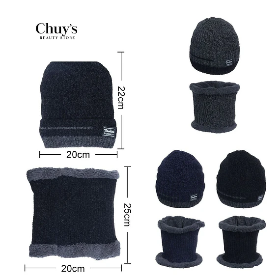 Gorro Y Cuello De Lana