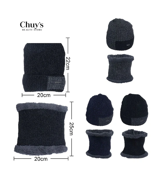 Gorro y Cuello de Lana