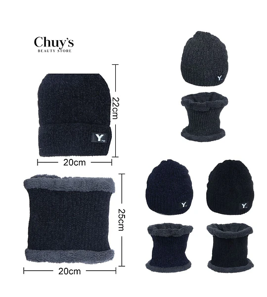 Gorro y Cuello de Lana
