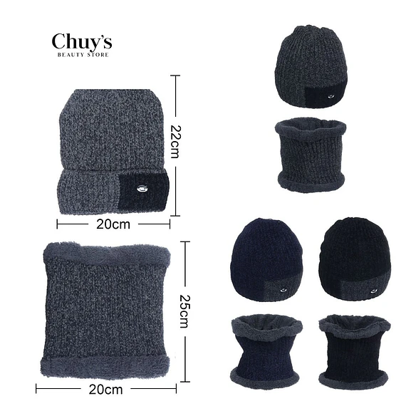 Gorro y Cuello de Lana