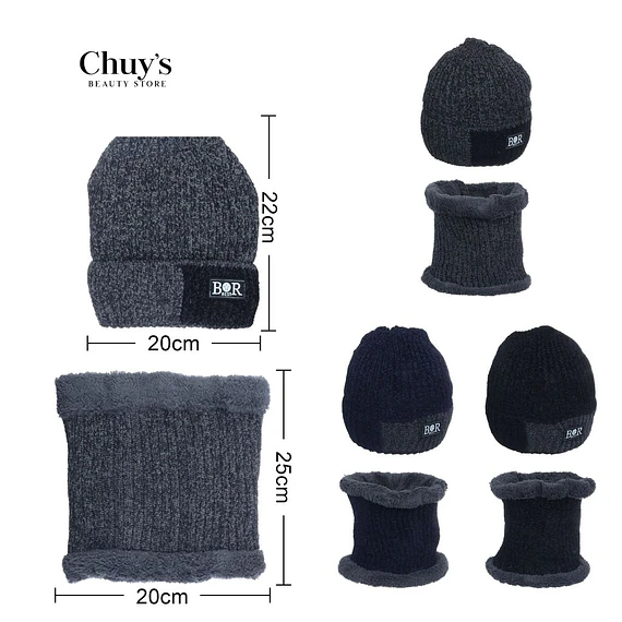 Gorro Y Cuello De Lana