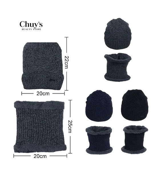 Gorro Y Cuello De Lana