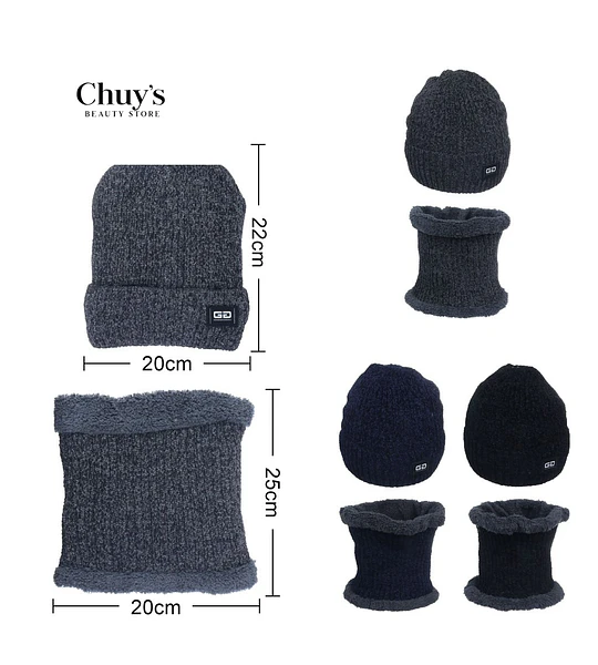 Gorro Y Cuello De Lana