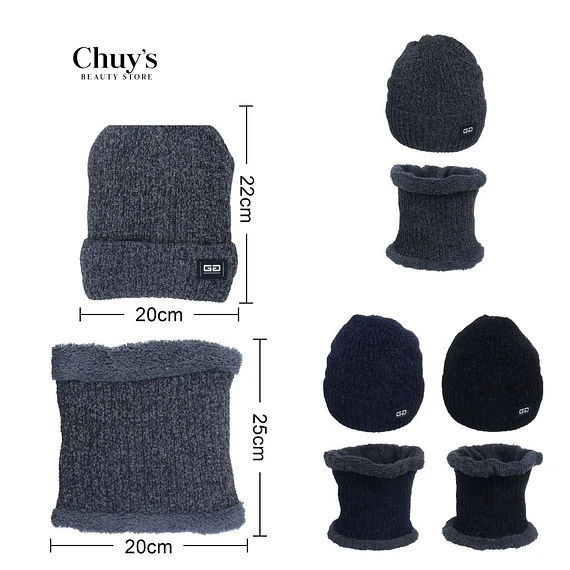 Gorro Y Cuello De Lana