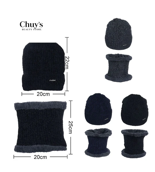 Gorro Y Cuello De Lana