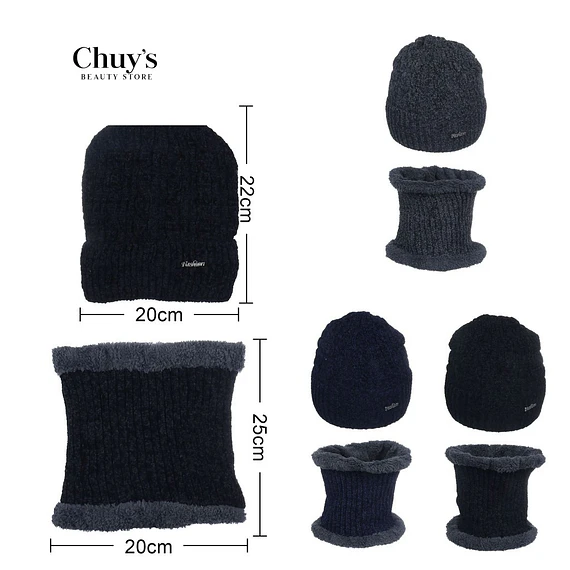 Gorro Y Cuello De Lana