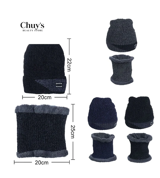 Gorro Y Cuello De Lana