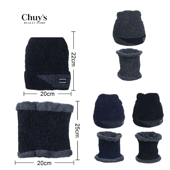 Gorro Y Cuello De Lana